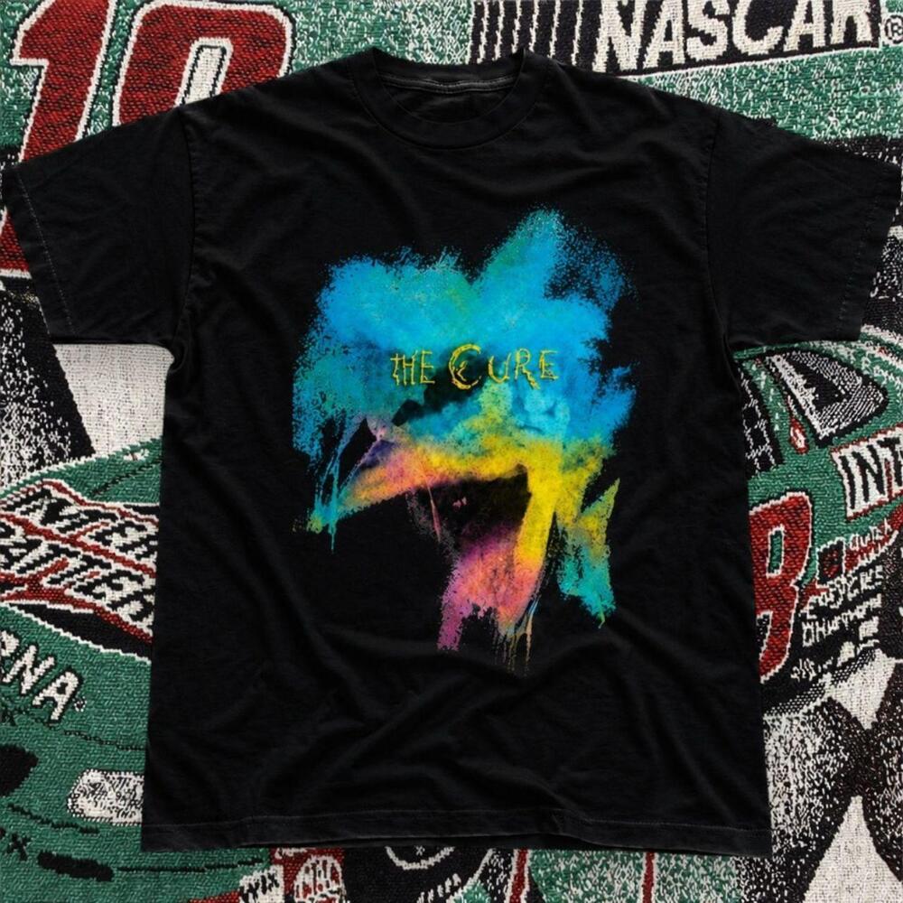 The Cure Abstract Graphic Tee Black Unisex